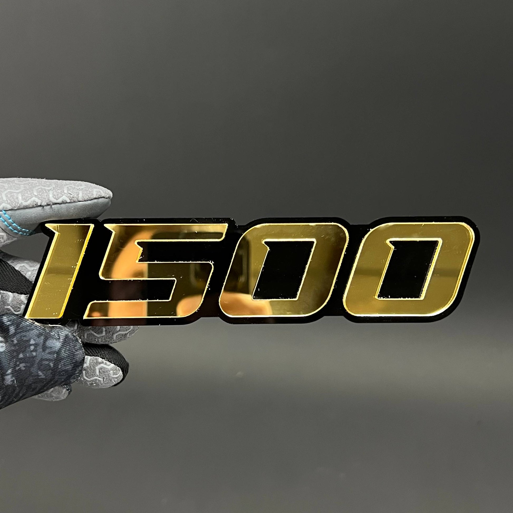 1PC 1500 3D Acrylic Badge - Car Truck Emblem Fender Tailgate Trunk Sticker