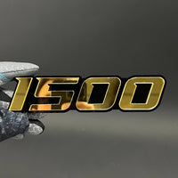 1PC 1500 3D Acrylic Badge - Car Truck Emblem Fender Tailgate Trunk Sticker
