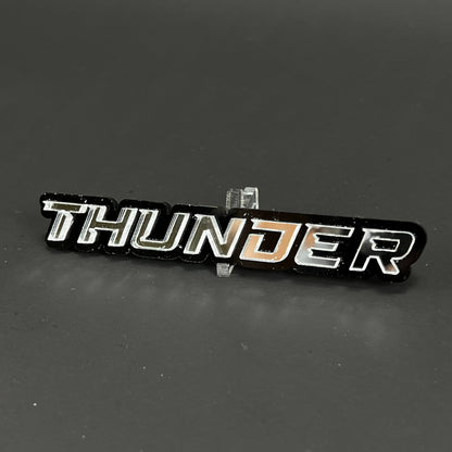 1PC THUNDER 3D Acrylic Badge - Car Truck Emblem Fender Tailgate Trunk Sticker