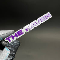 1PC THE RAVEN 3D Acrylic Badge - Car Truck Emblem Fender Tailgate Trunk Sticker