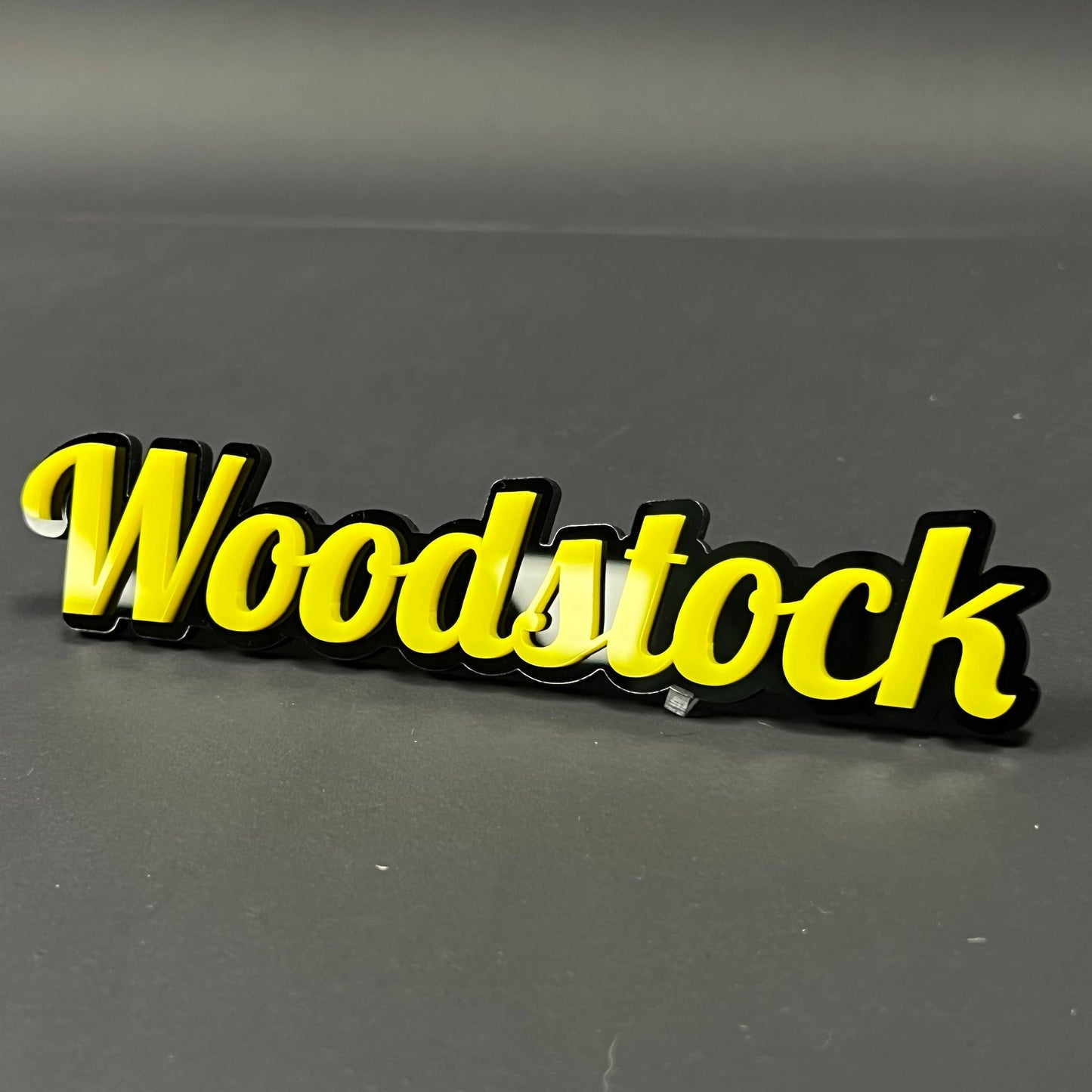 1PC Woodstock 3D Acrylic Badge - Car Truck Emblem Fender Tailgate Trunk Sticker