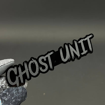 1PC GHOST UNIT 3D Acrylic Badge - Car Truck Emblem Fender Tailgate Trunk Sticker