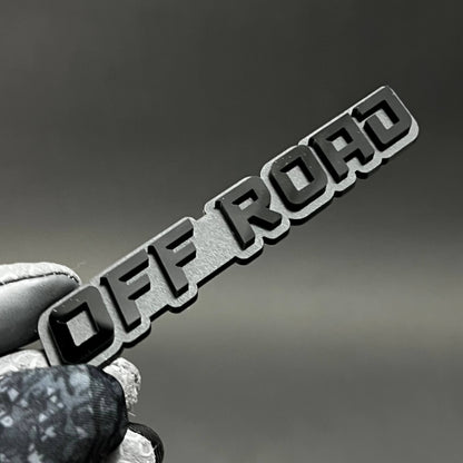 1PC OFF ROAD 3D Acrylic Badge - Car Truck Emblem Fender Tailgate Trunk Sticker