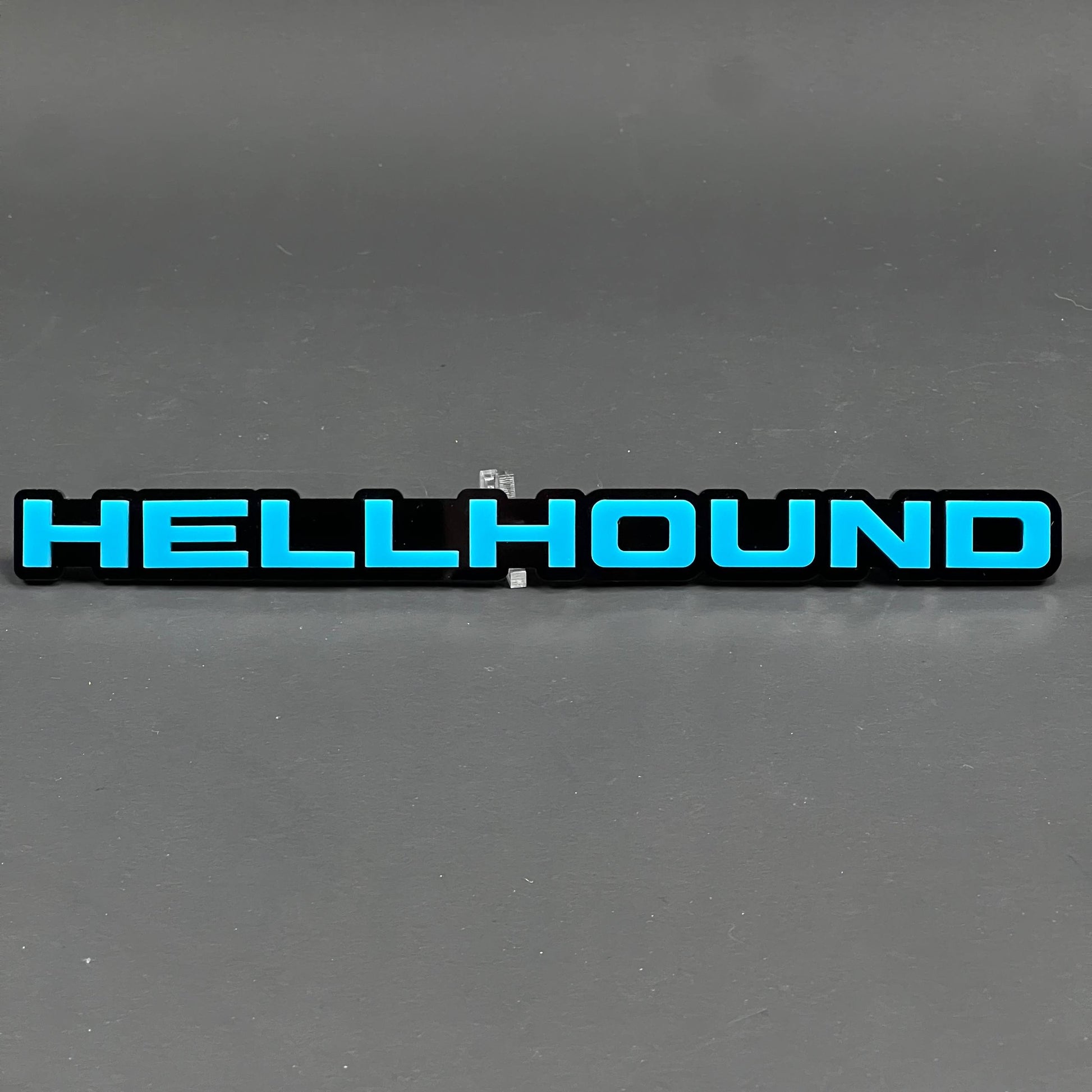 1PC HELLHOUND 3D Acrylic Badge - Car Truck Emblem Fender Tailgate Trunk Sticker