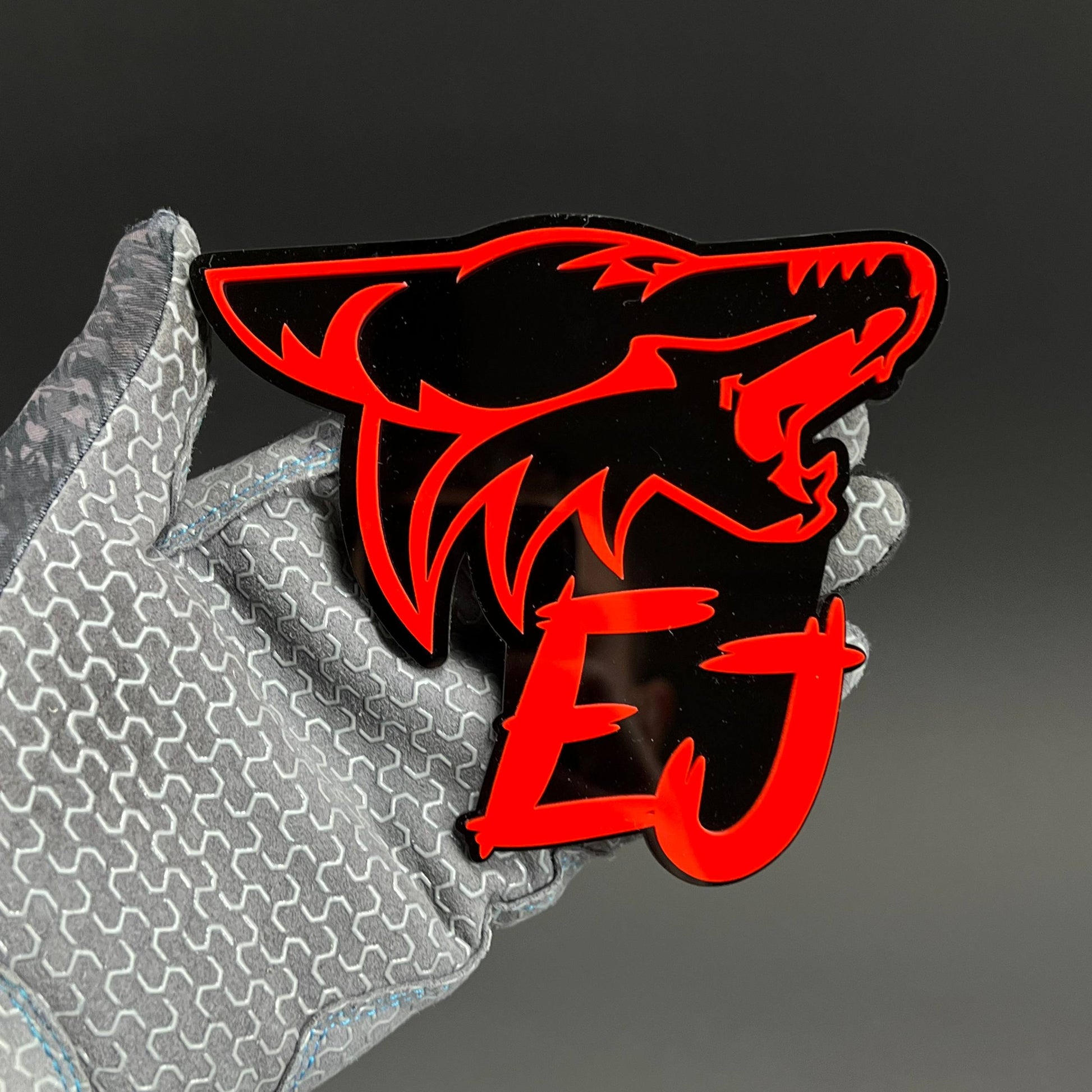 1PC EJ 3D Acrylic Badge - Car Truck Emblem Fender Tailgate Trunk Sticker