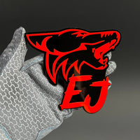 1PC EJ 3D Acrylic Badge - Car Truck Emblem Fender Tailgate Trunk Sticker