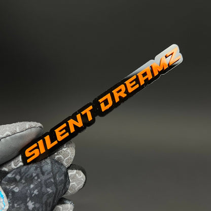 1PC SILENT DREAMZ 3D Acrylic Badge - Car Truck Emblem Fender Sticker