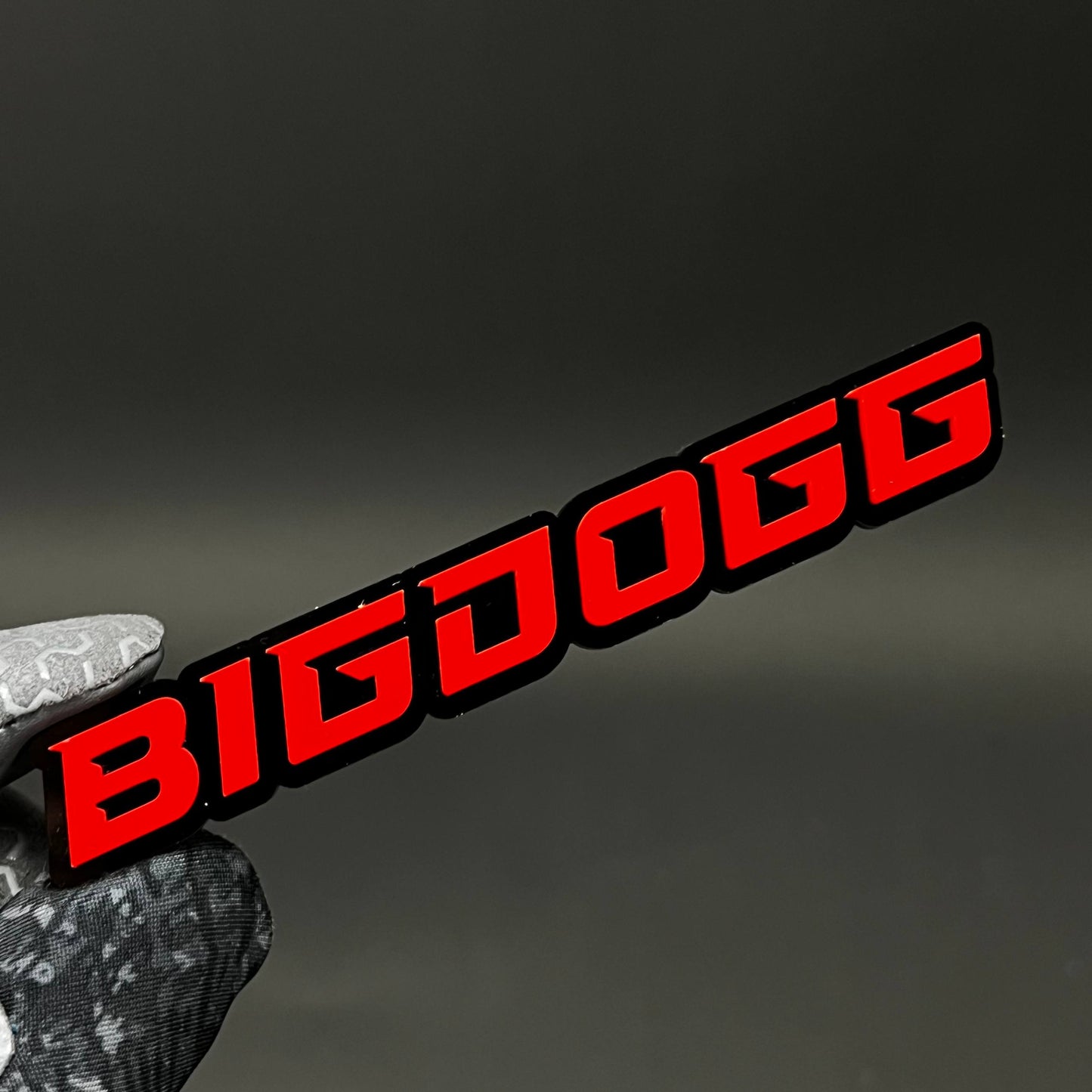 1PC BIGDOGG 3D Acrylic Badge - Car Truck Emblem Fender Tailgate Trunk Sticker
