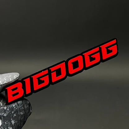 1PC BIGDOGG 3D Acrylic Badge - Car Truck Emblem Fender Tailgate Trunk Sticker