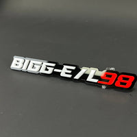 1PC BIGG-E / L98 3D Acrylic Badge - Car Truck Emblem Fender Sticker