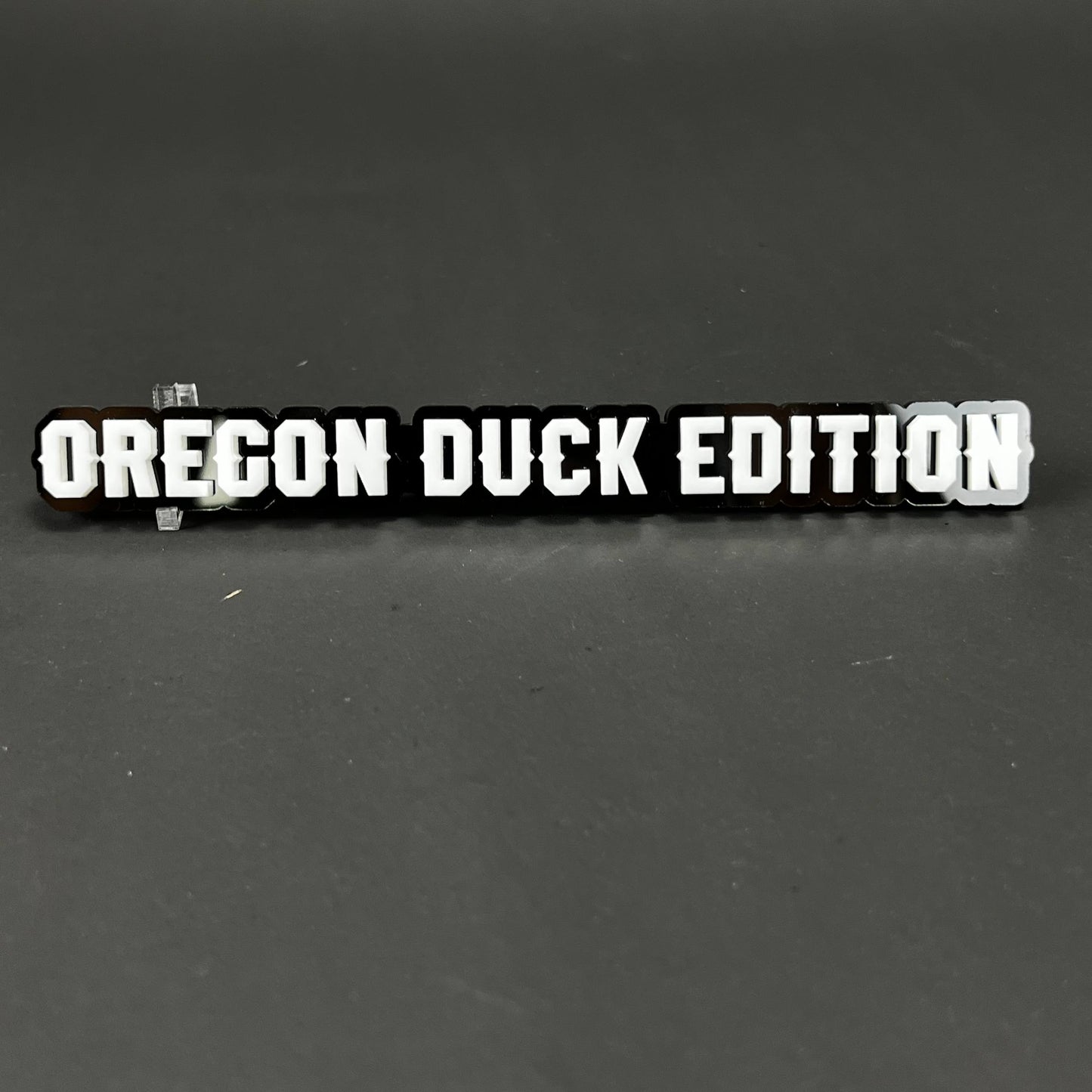 1PC OREGON DUCK EDITION 3D Acrylic Badge - Car Truck Emblem Fender Sticker