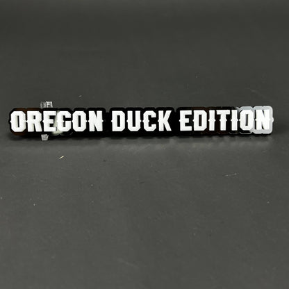 1PC OREGON DUCK EDITION 3D Acrylic Badge - Car Truck Emblem Fender Sticker