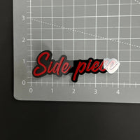 1PC Side piece 3D Acrylic Badge - Car Truck Emblem Fender Tailgate Trunk Sticker