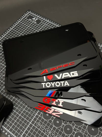 1PC TOYOTA 3D Acrylic Badge - Car Truck Emblem Fender Tailgate Trunk Sticker
