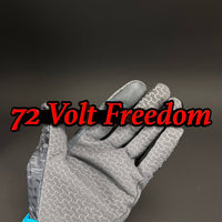 1PC 72 Volt Freedom 3D Acrylic Badge - Car Truck Emblem Fender Sticker