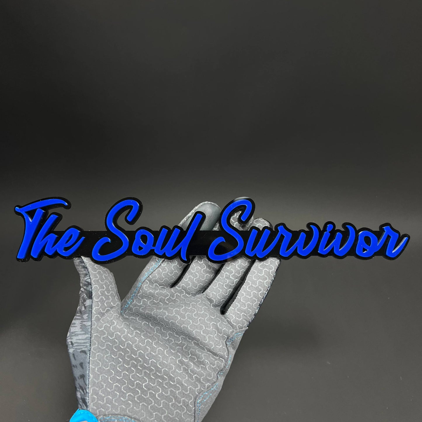 1PC The Soul Survivor 3D Acrylic Badge - Car Truck Emblem Fender Sticker