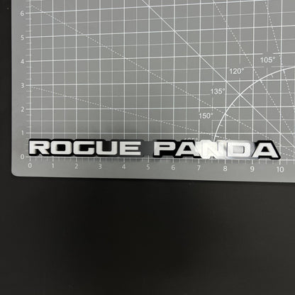 1PC ROGUE PANDA 3D Acrylic Badge - Car Truck Emblem Fender Sticker