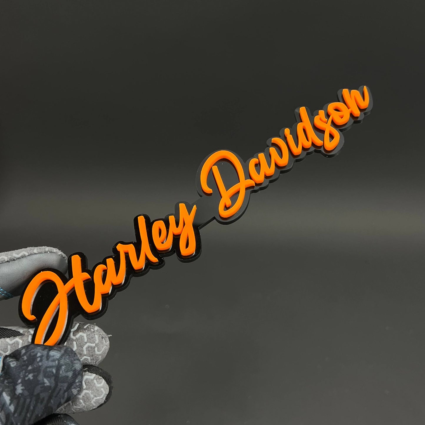 1PC Harley Davidson 3D Acrylic Badge - Car Truck Emblem Fender Sticker