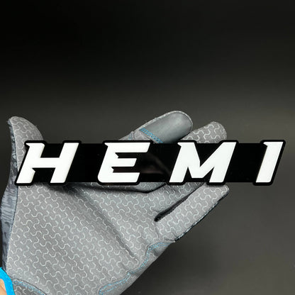 1PC HEMI 3D Acrylic Badge - Car Truck Emblem Fender Tailgate Trunk Sticker