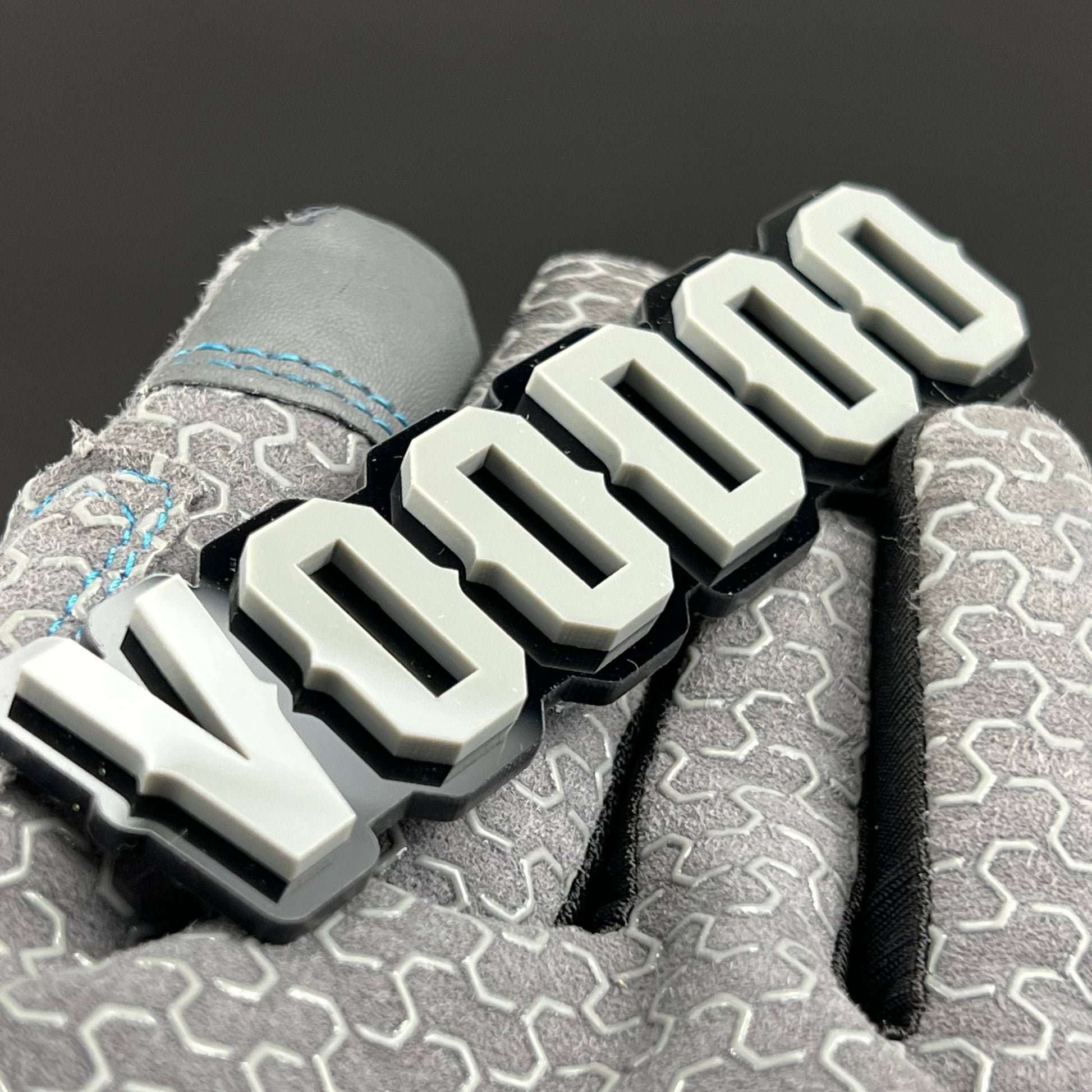 Voodoo White 3D Acrylic Badge - Car Truck Emblem Fender Tailgate Trunk Sticker