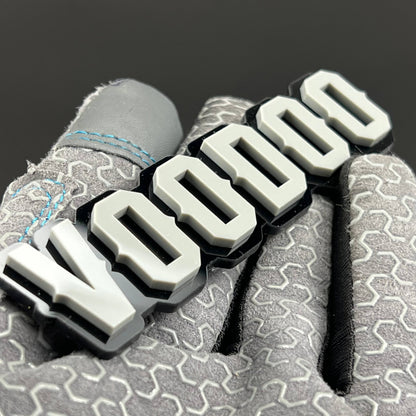 Voodoo White 3D Acrylic Badge - Car Truck Emblem Fender Tailgate Trunk Sticker
