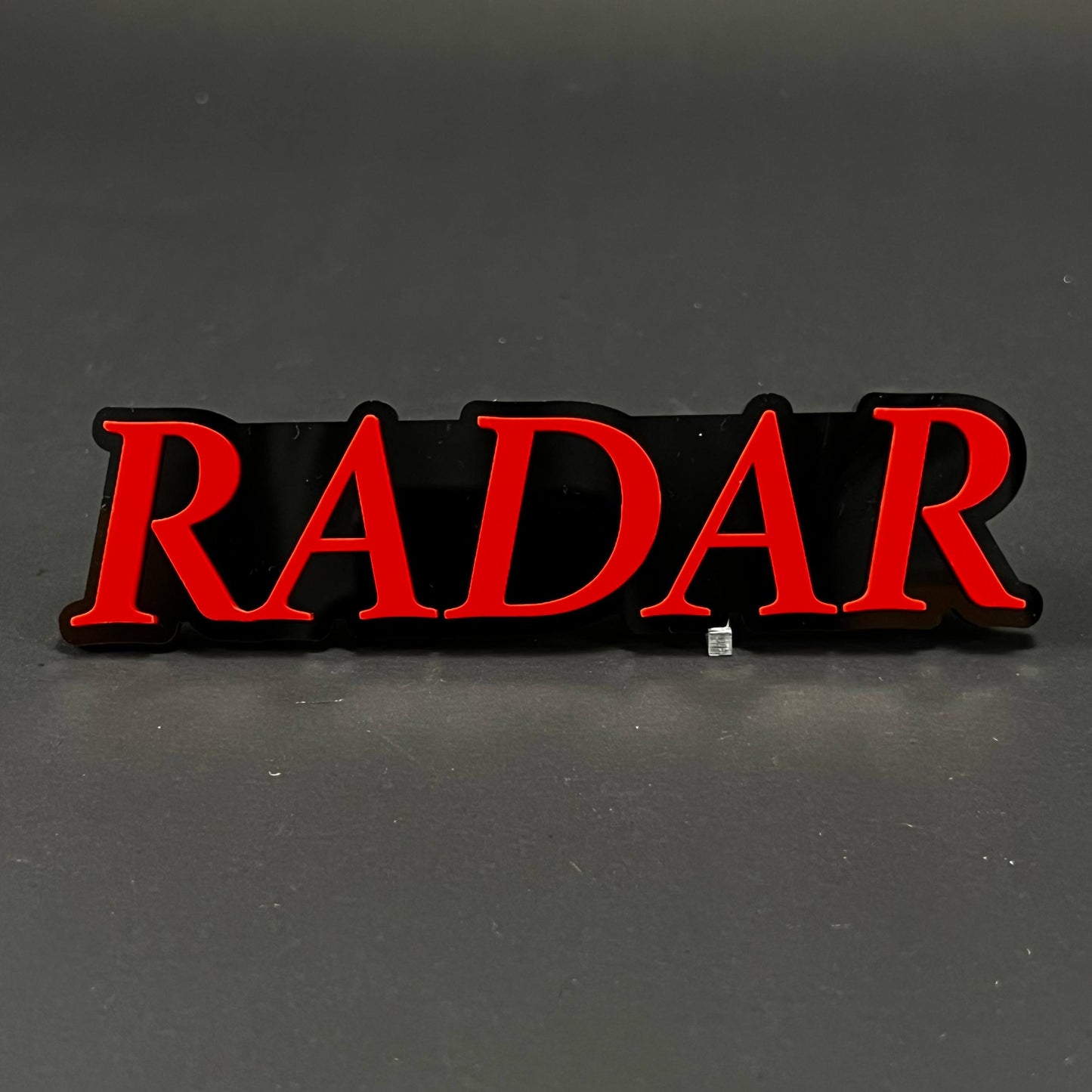 1PC RADAR 3D Acrylic Badge - Car Truck Emblem Fender Tailgate Trunk Sticker