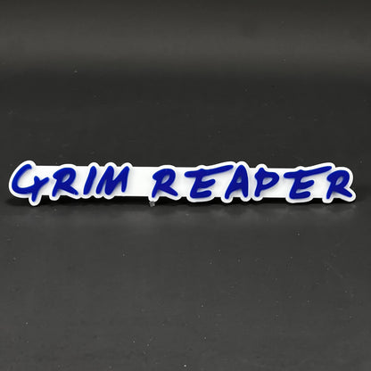 1PC GRIM REAPER 3D Acrylic Badge - Car Truck Emblem Fender Sticker
