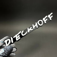 1PC DIECKHOFF 3D Acrylic Badge - Car Truck Emblem Fender Tailgate Trunk Sticker