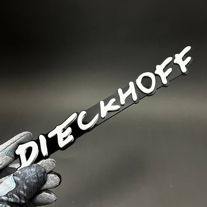 1PC DIECKHOFF 3D Acrylic Badge - Car Truck Emblem Fender Tailgate Trunk Sticker