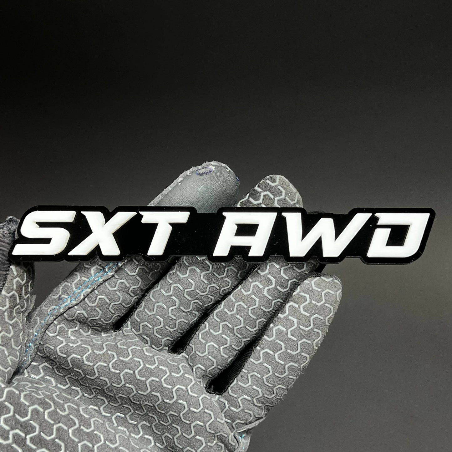 1PC SXT AWD 3D Acrylic Badge - Car Truck Emblem Fender Tailgate Trunk Sticker