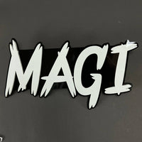 1PC MAGI 3D Acrylic Badge - Car Truck Emblem Fender Tailgate Trunk Sticker