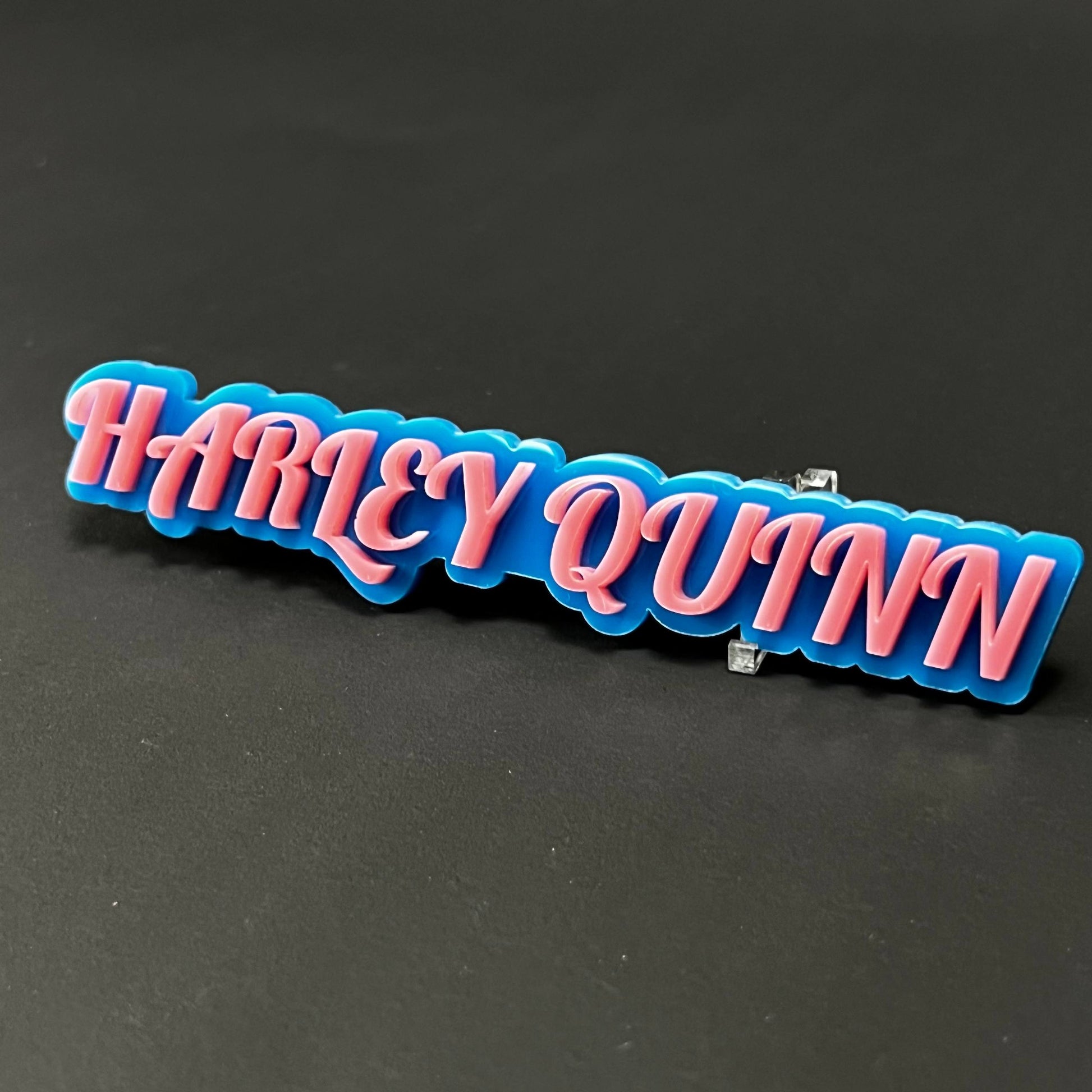 1PC HARLEY QUINN 3D Acrylic Badge - Car Truck Emblem Fender Sticker