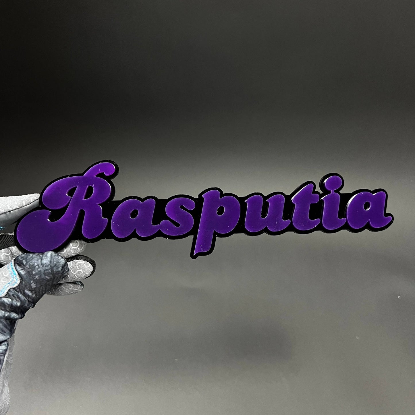 1PC Rasputia 3D Acrylic Badge - Car Truck Emblem Fender Tailgate Trunk Sticker