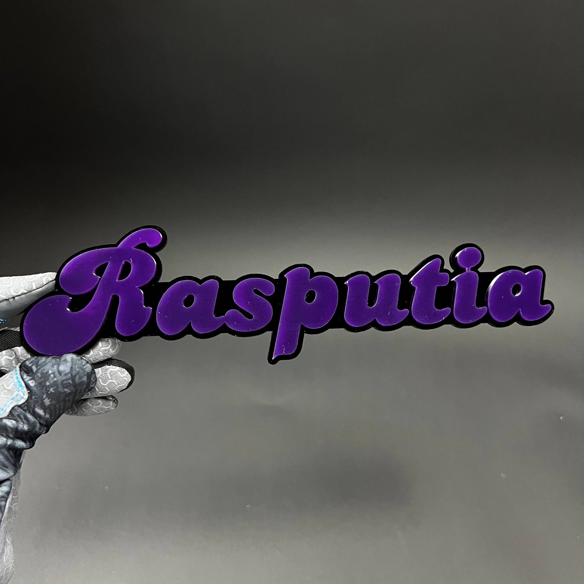 1PC Rasputia 3D Acrylic Badge - Car Truck Emblem Fender Tailgate Trunk Sticker