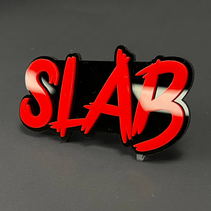 1PC SLAB 3D Acrylic Badge - Car Truck Emblem Fender Tailgate Trunk Sticker