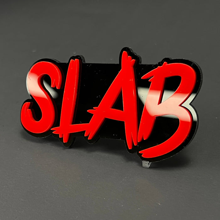 1PC SLAB 3D Acrylic Badge - Car Truck Emblem Fender Tailgate Trunk Sticker