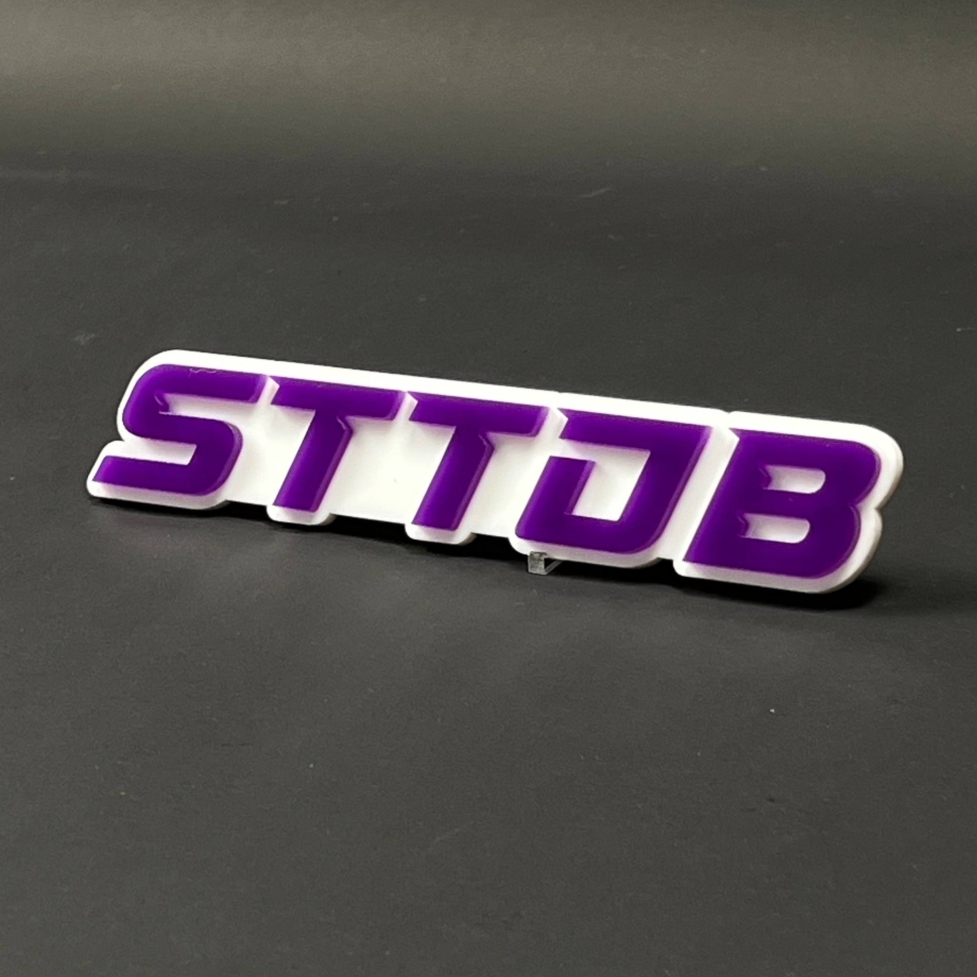 1PC STTDB 3D Acrylic Badge - Car Truck Emblem Fender Tailgate Trunk Sticker