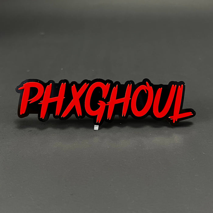 1PC PHXGHOUL 3D Acrylic Badge - Car Truck Emblem Fender Tailgate Trunk Sticker