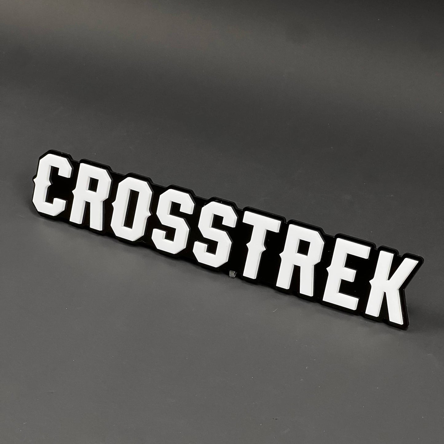 1PC CROSSTREK 3D Acrylic Badge - Car Truck Emblem Fender Tailgate Trunk Sticker