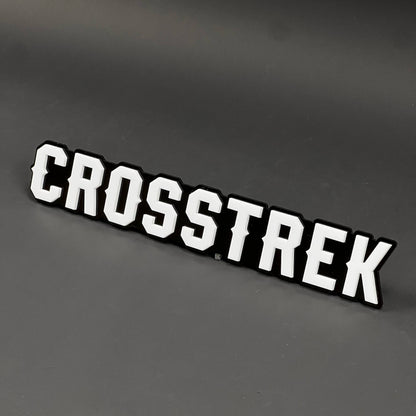 1PC CROSSTREK 3D Acrylic Badge - Car Truck Emblem Fender Tailgate Trunk Sticker