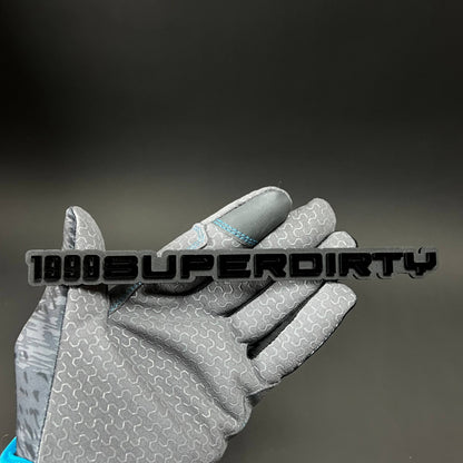 1PC 1999SUPERDIRTY 3D Acrylic Badge - Car Truck Emblem Fender Sticker