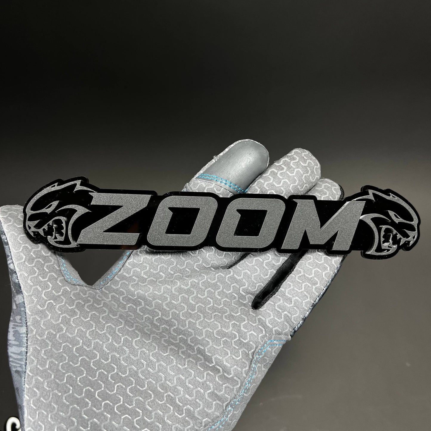 1PC ZOOM 3D Acrylic Badge - Car Truck Emblem Fender Tailgate Trunk Sticker
