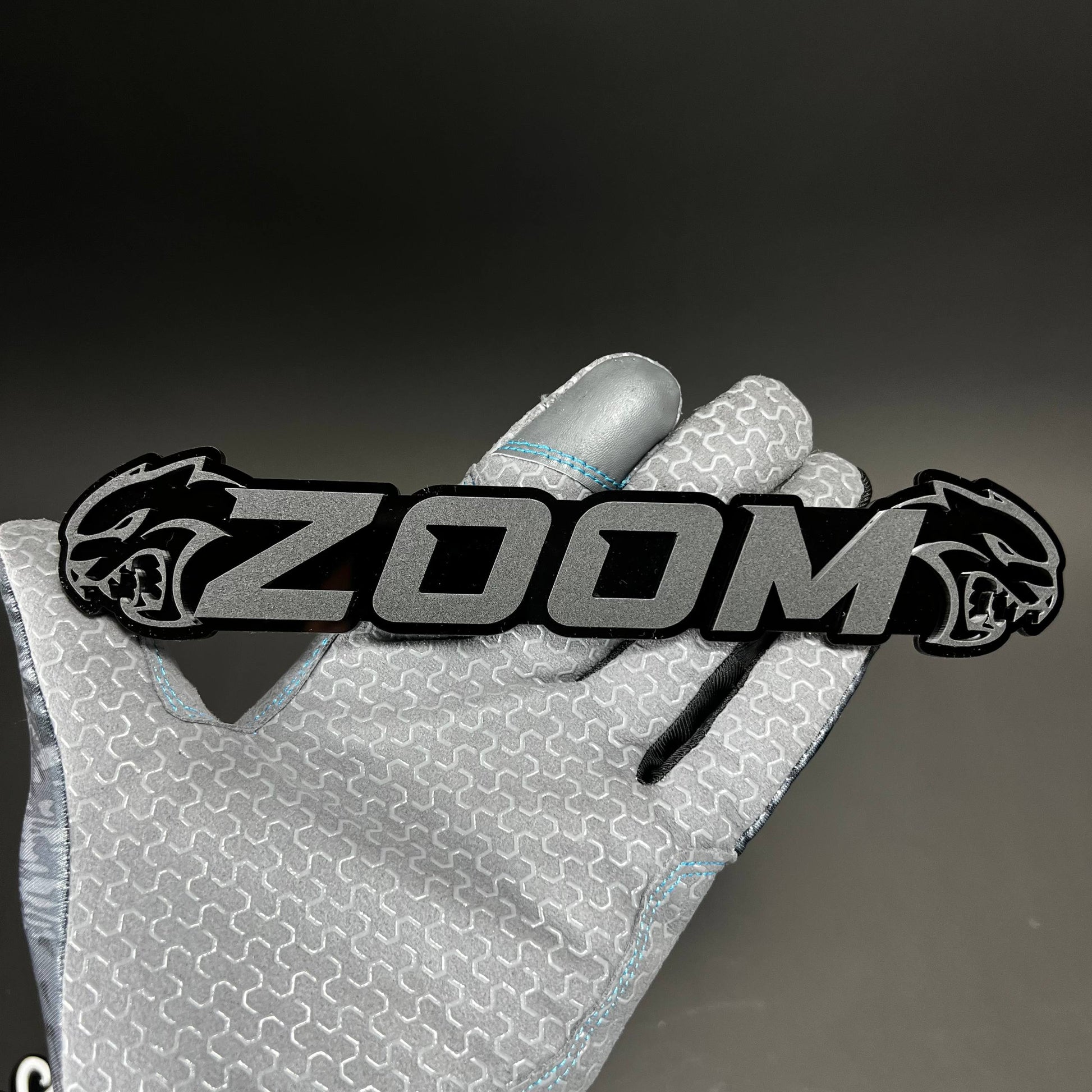 1PC ZOOM 3D Acrylic Badge - Car Truck Emblem Fender Tailgate Trunk Sticker