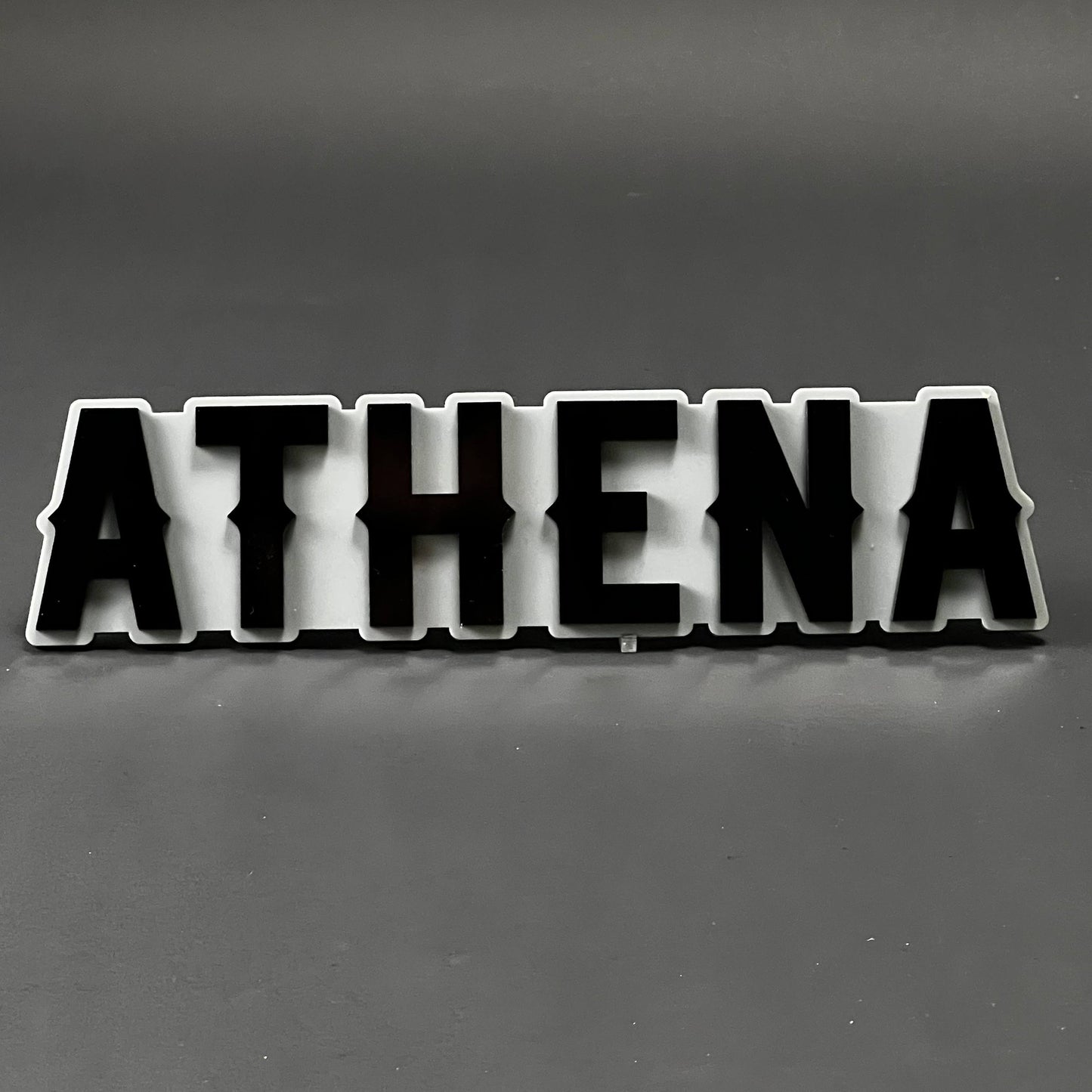 1PC ATHENA 3D Acrylic Badge - Car Truck Emblem Fender Tailgate Trunk Sticker