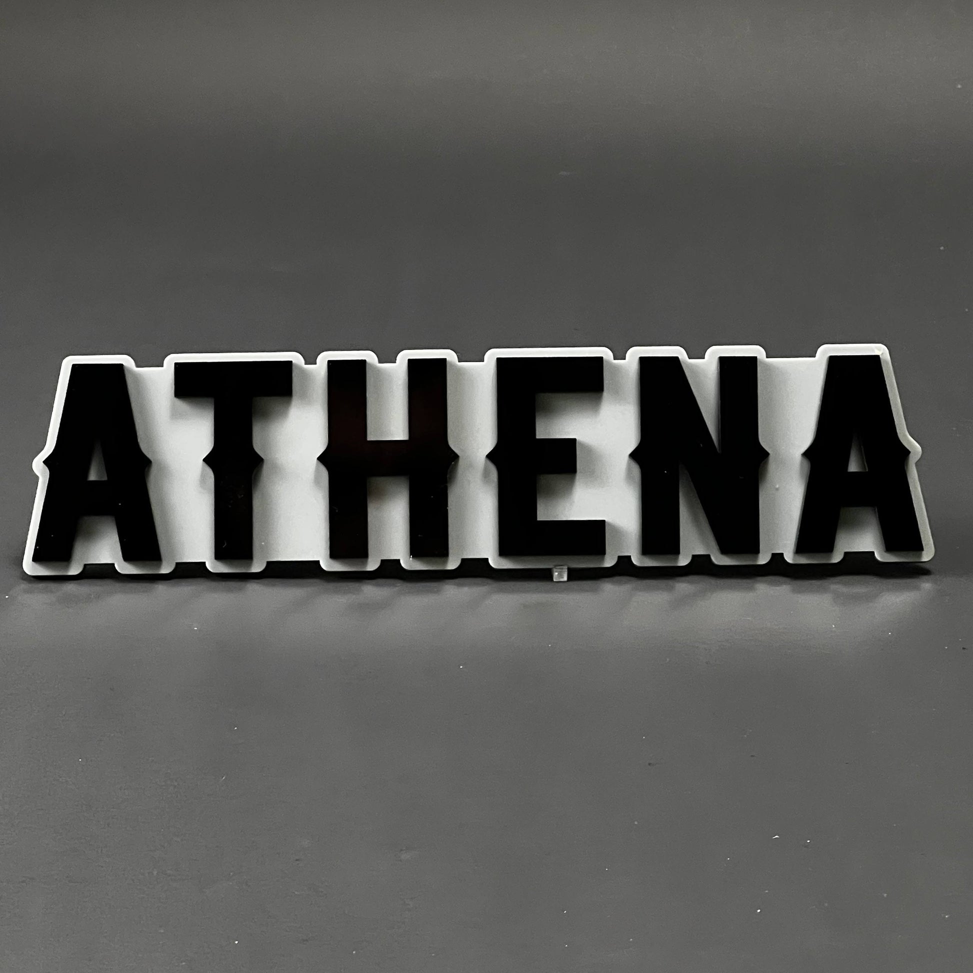 1PC ATHENA 3D Acrylic Badge - Car Truck Emblem Fender Tailgate Trunk Sticker