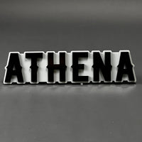 1PC ATHENA 3D Acrylic Badge - Car Truck Emblem Fender Tailgate Trunk Sticker