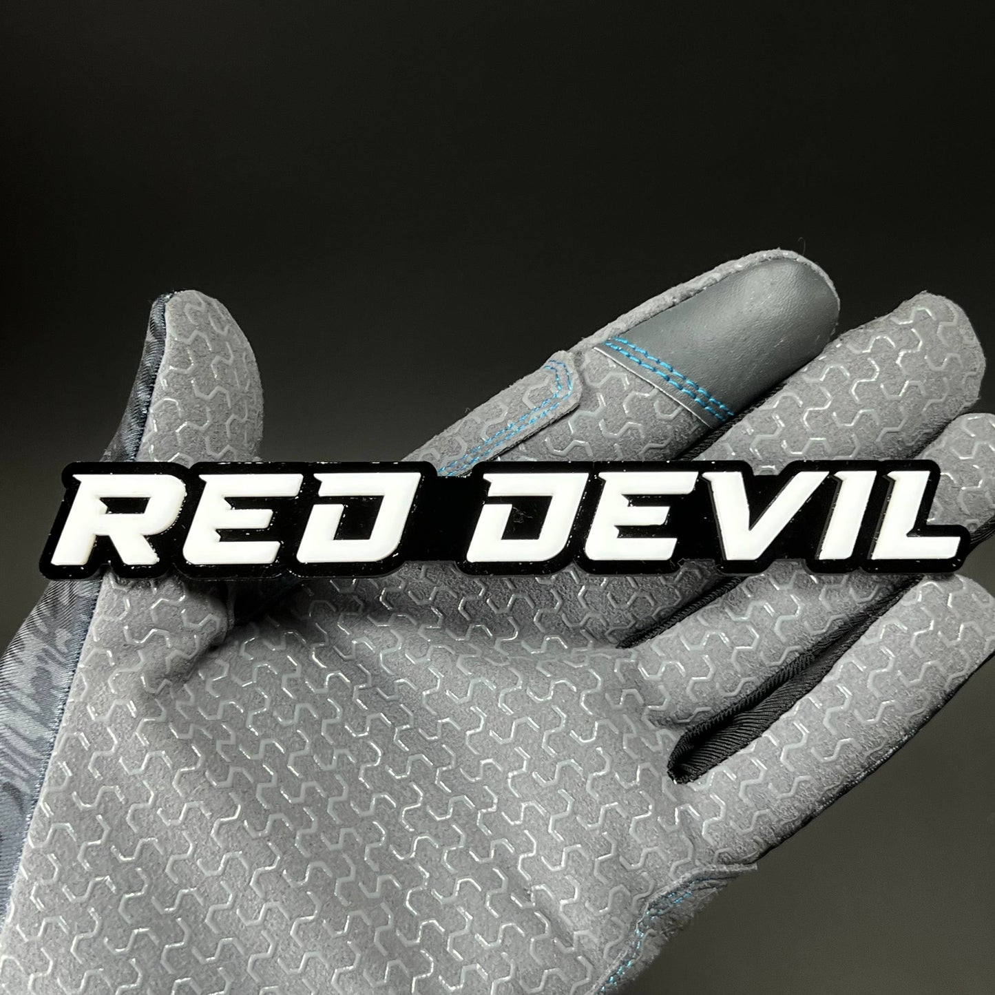 1PC RED DEVIL 3D Acrylic Badge - Car Truck Emblem Fender Tailgate Trunk Sticker