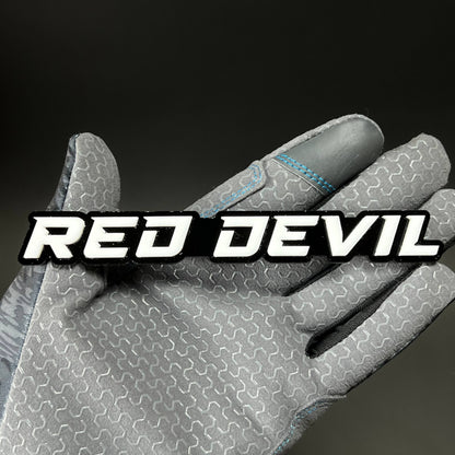 1PC RED DEVIL 3D Acrylic Badge - Car Truck Emblem Fender Tailgate Trunk Sticker