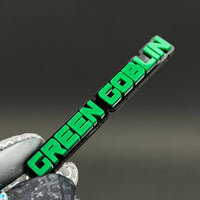 1PC GREEN GOBLIN 3D Acrylic Badge - Car Truck Emblem Fender Sticker