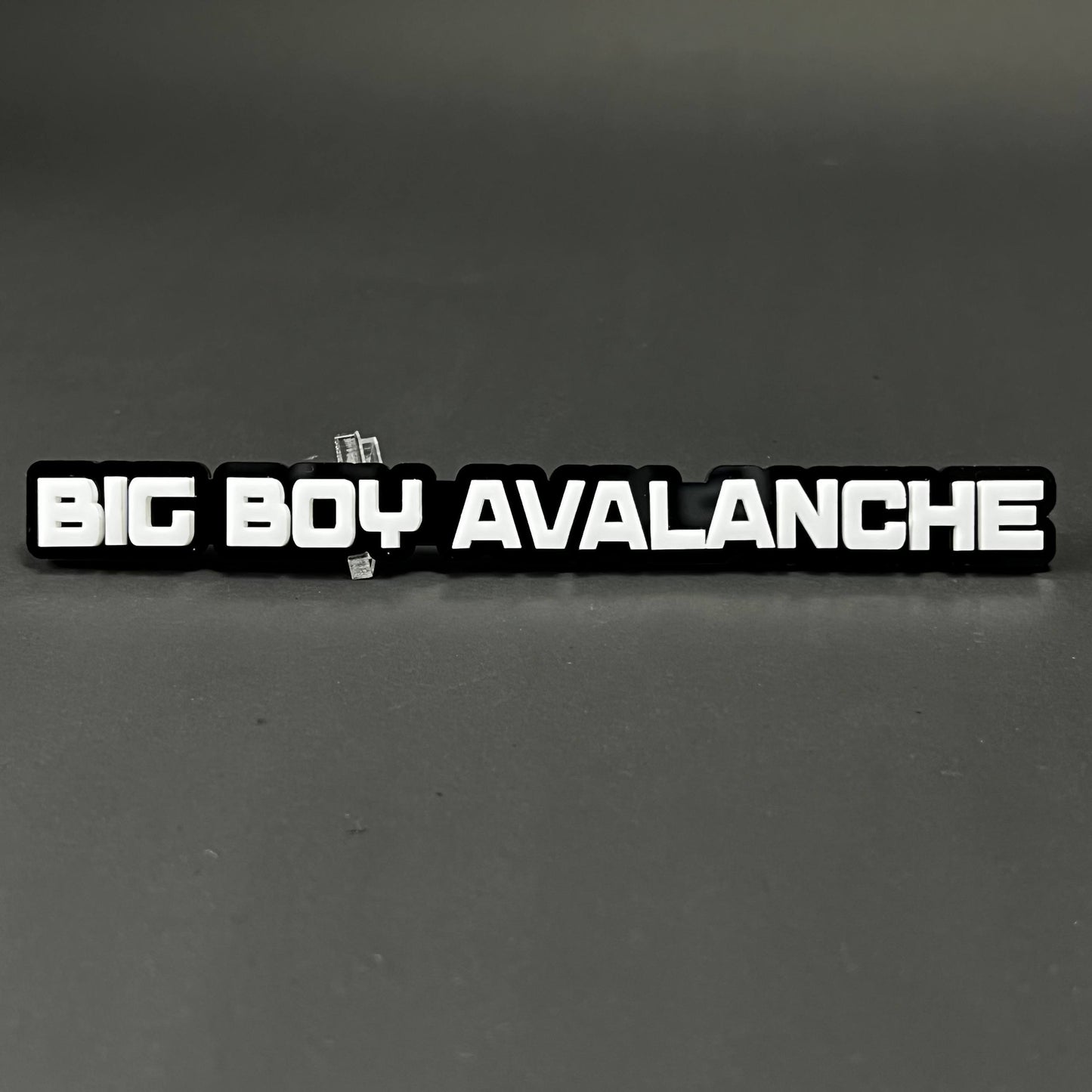 1PC BIG BOY AVALANCHE 3D Acrylic Badge - Car Truck Emblem Fender Sticker